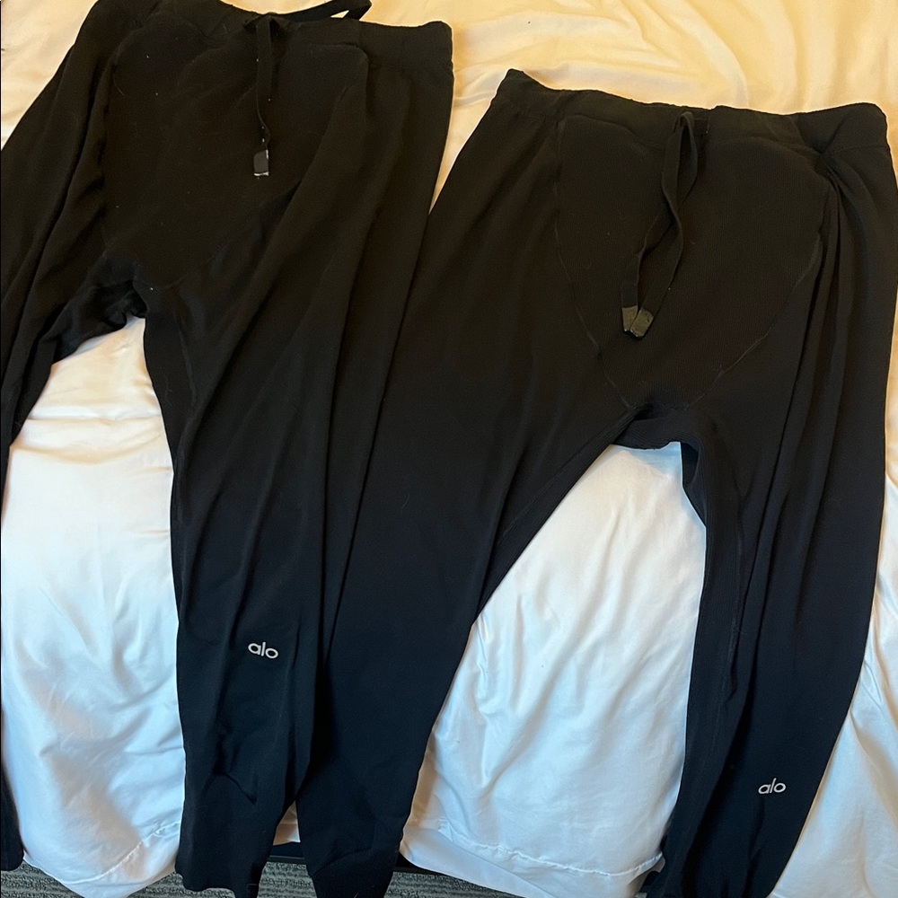 ALO Yoga Kids Charcoal Sweatpants